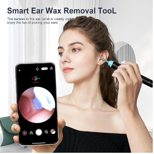 Ear cleaner with camera